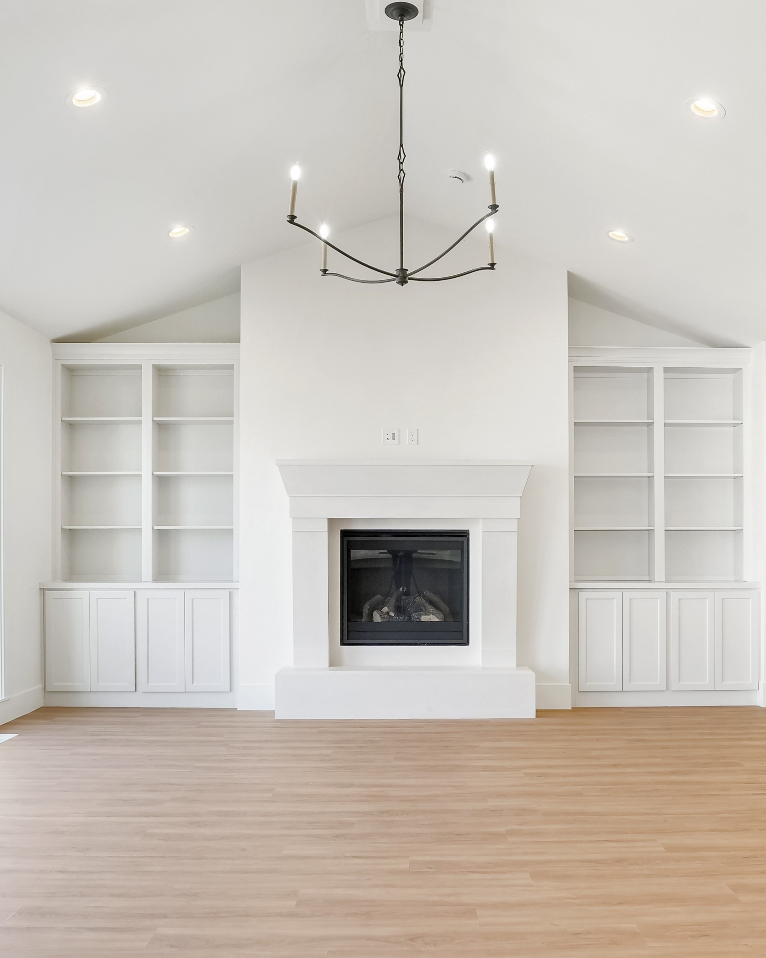 Great room of a Saltriver Homes estate
